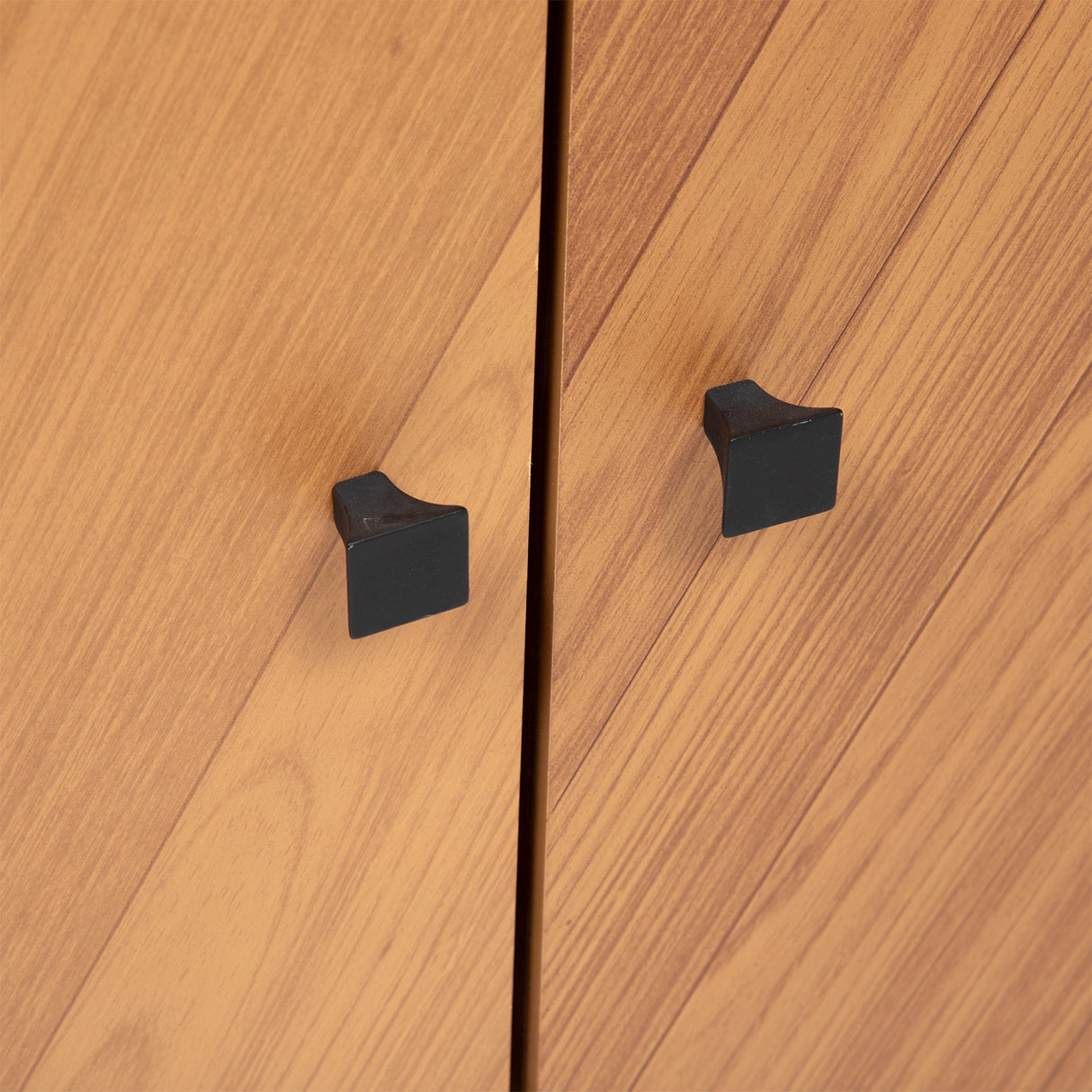 Rack Santos 4 Puertas Canela-Negro (TV 75")