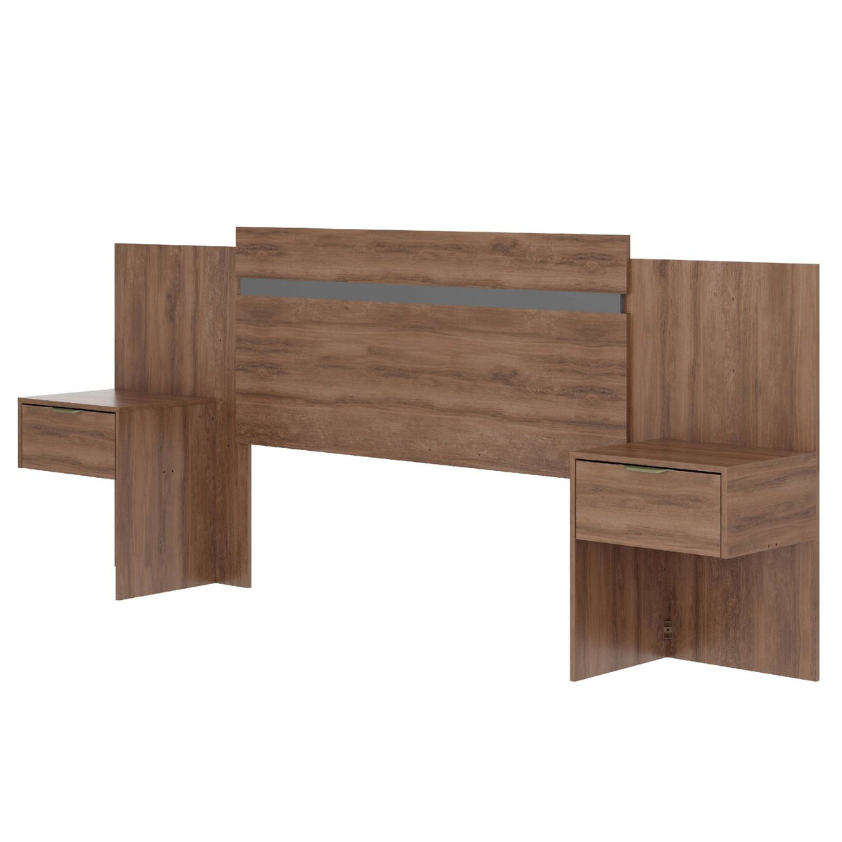 Respaldo Paraná 2 Plazas Canela-Titanio