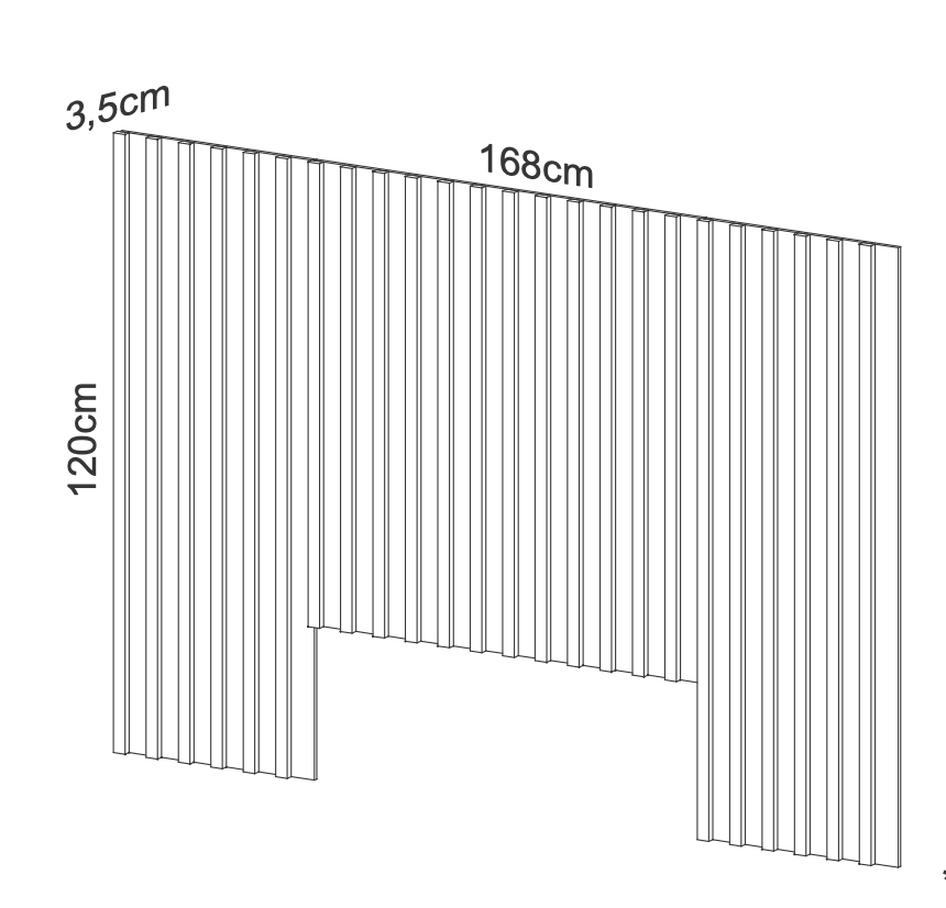 Respaldo Iguapé 2 Plazas Canela