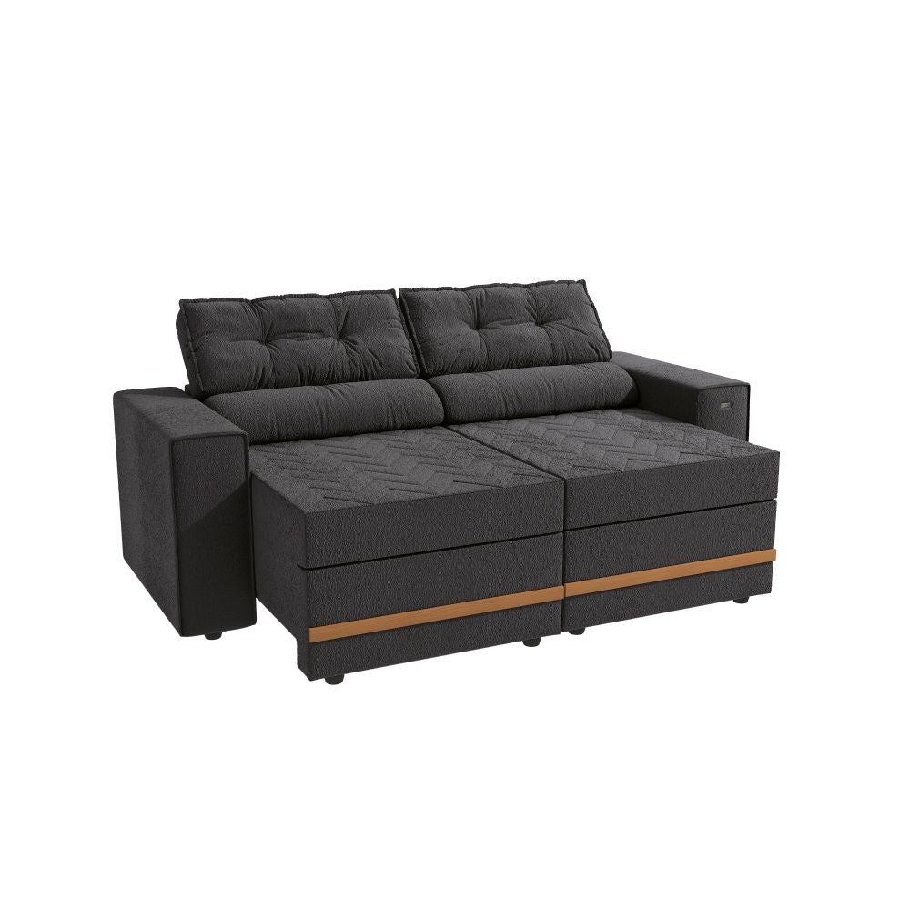 Sofá Reclinable y Extensible Havanna 2 Cuerpos