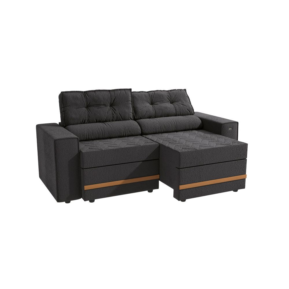 Sofá Reclinable y Extensible Havanna 2 Cuerpos
