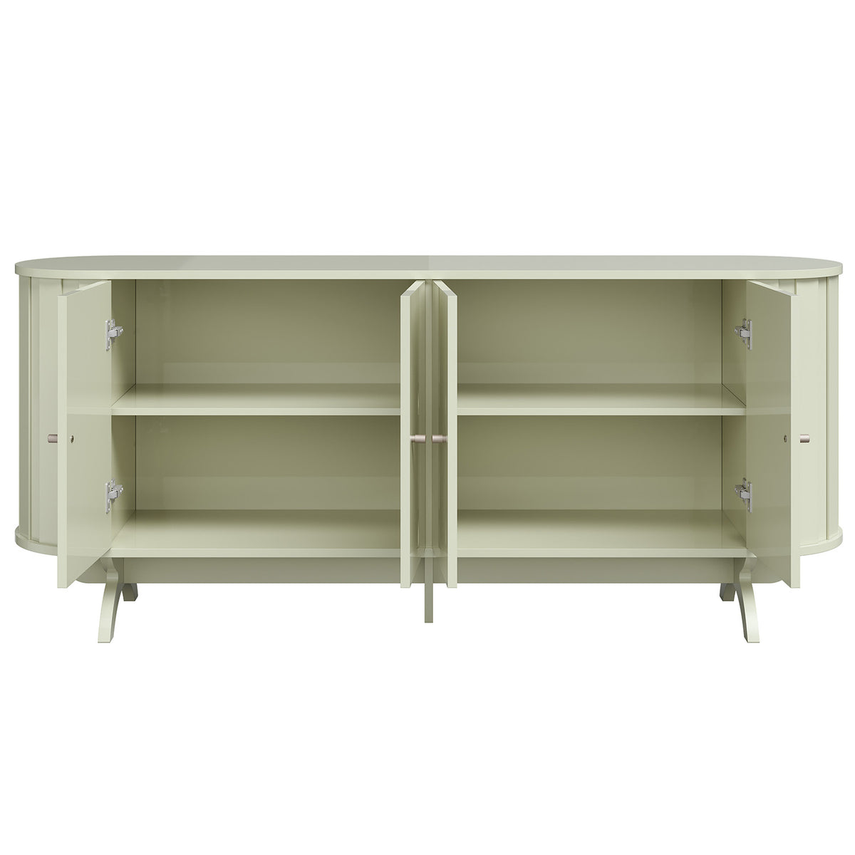 Rack Blumenau 4 Puertas 180cm Blanco