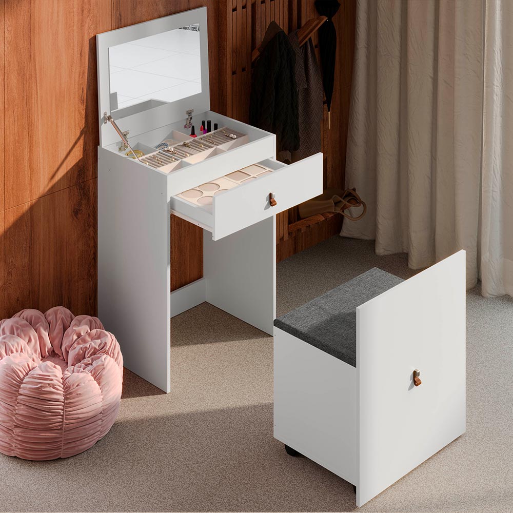 Tocador Compacto Versa Blanco