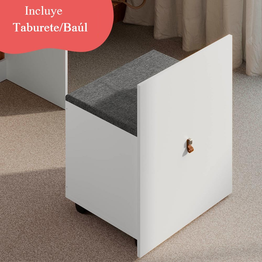 Tocador Compacto Versa Blanco