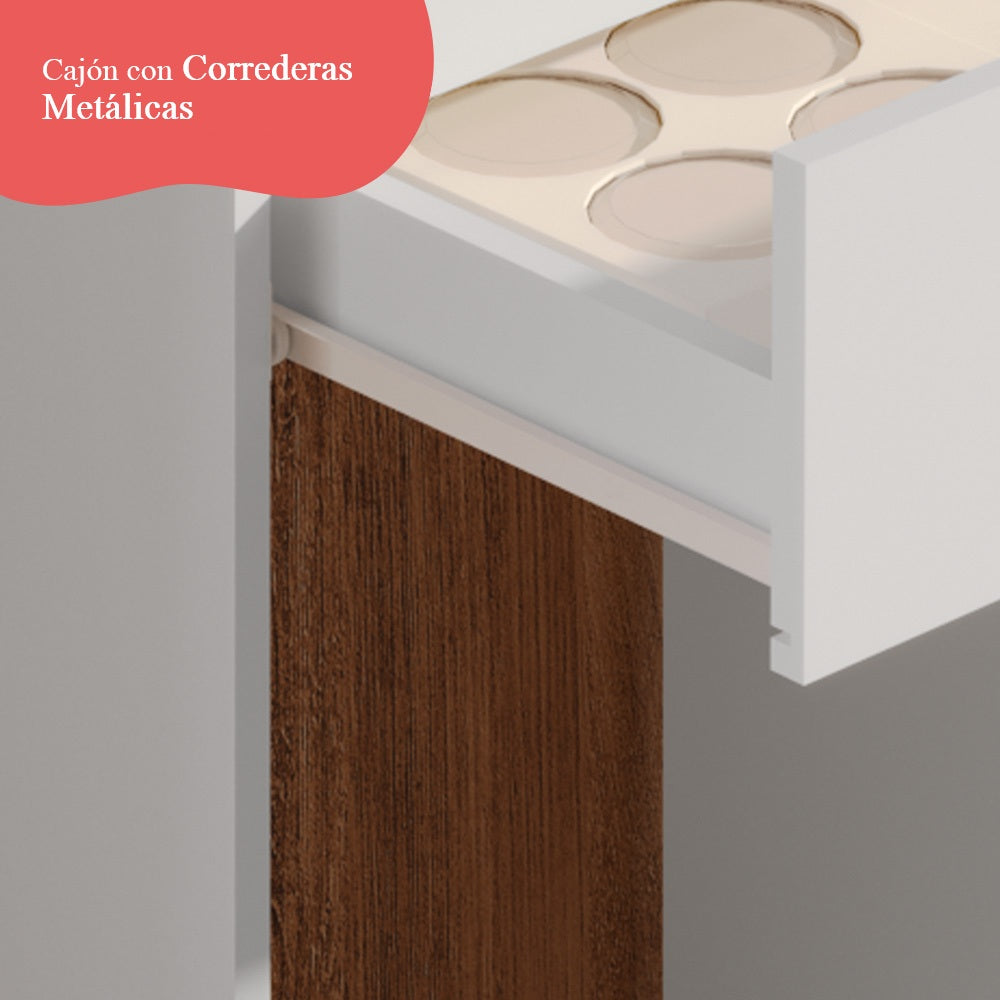 Tocador Compacto Versa Blanco