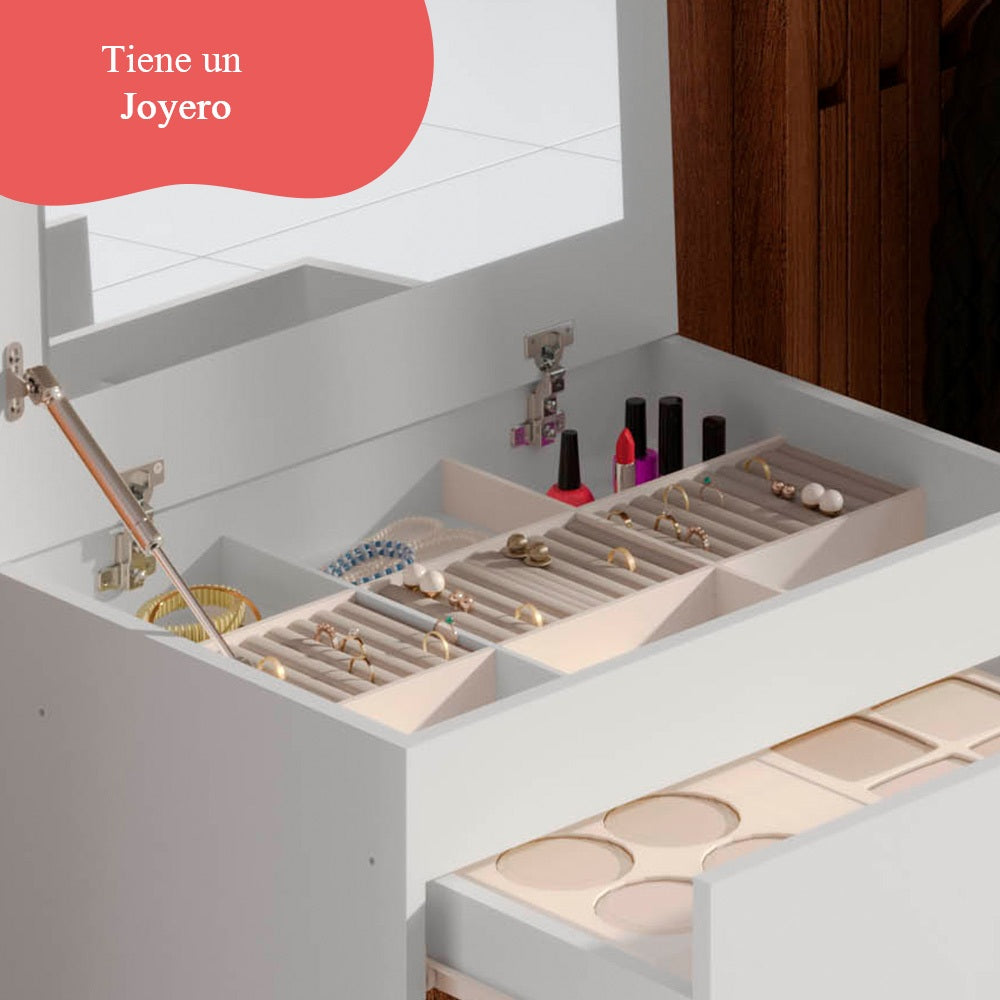 Tocador Compacto Versa Blanco