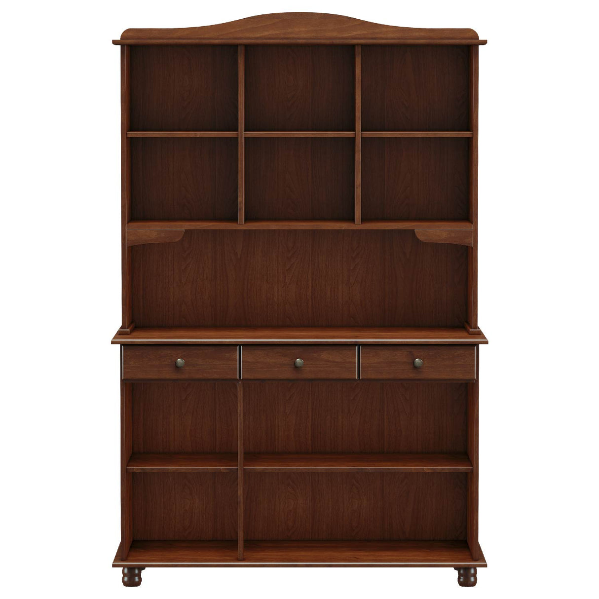 Vitrina Santa Fé 5 Puertas + 3 Cajones