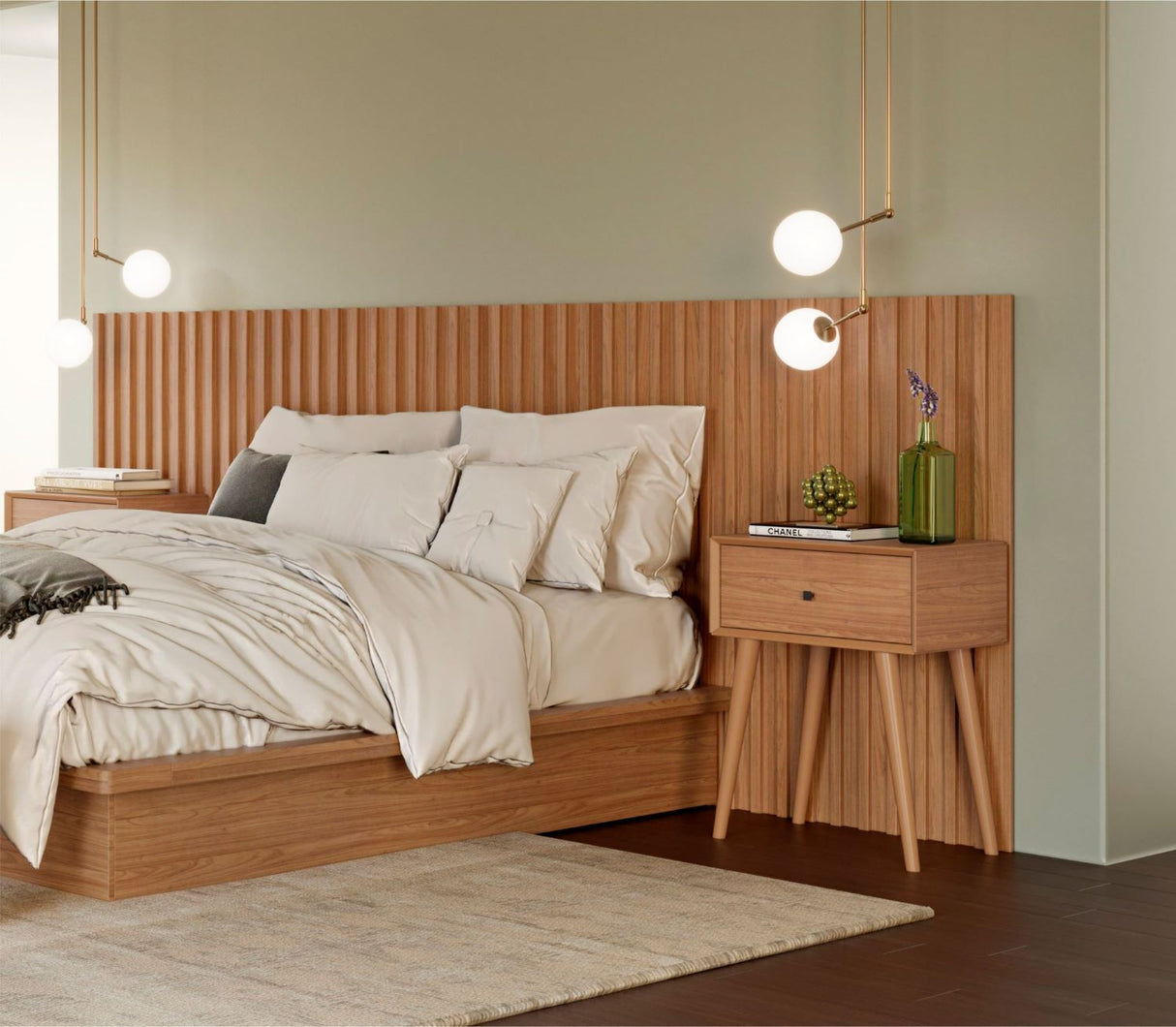 Velador Campinas 1 Cajón