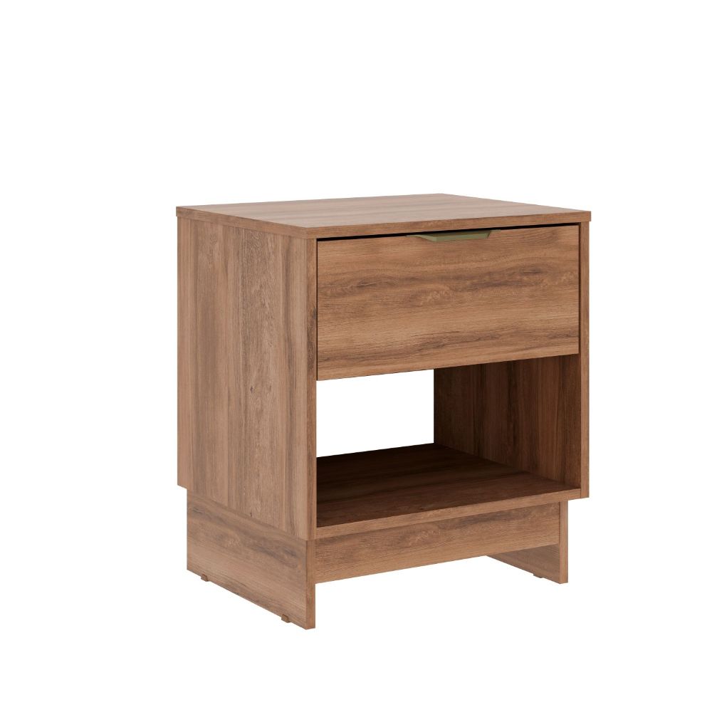 Velador Fit 1 Cajón Canela