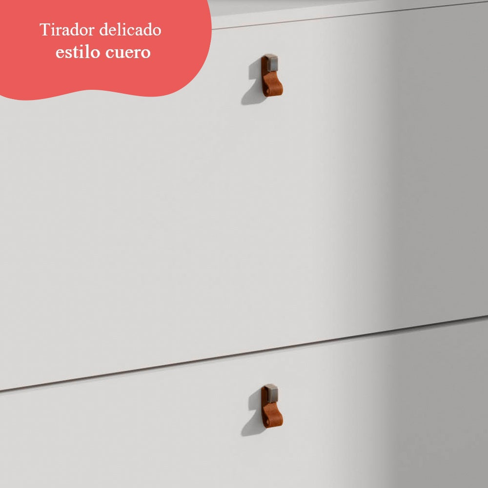 Zapatero Versa 2 Puertas Blanco