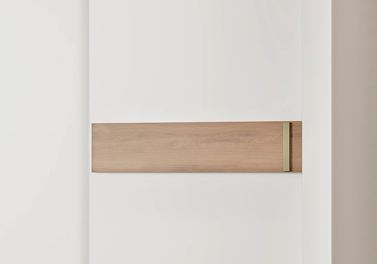 Clóset Vivacce 2P + 2C Blanco-Canela