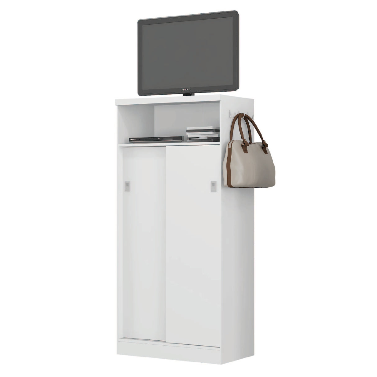 Estante Manaos 2 Puertas Blanco