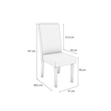 Pack de Sillas Verona Gris (2 Unidades)