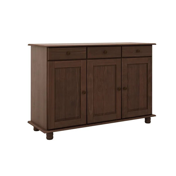 Buffet Santa Fe 3 Puertas 3 Cajones Caoba