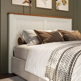 Respaldo Posadas 2 Plazas Blanco-Roble