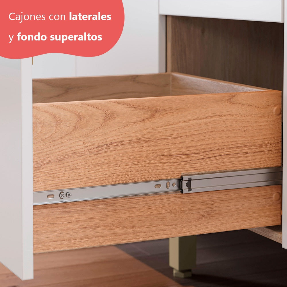 Base de Cocina Macadamia con Cubierta