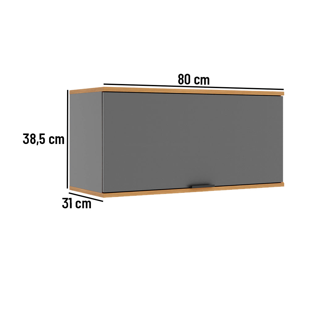 Módulo Aéreo Castaña 80 cm 1 Puerta