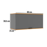 Módulo Aéreo Castaña 80 cm 1 Puerta