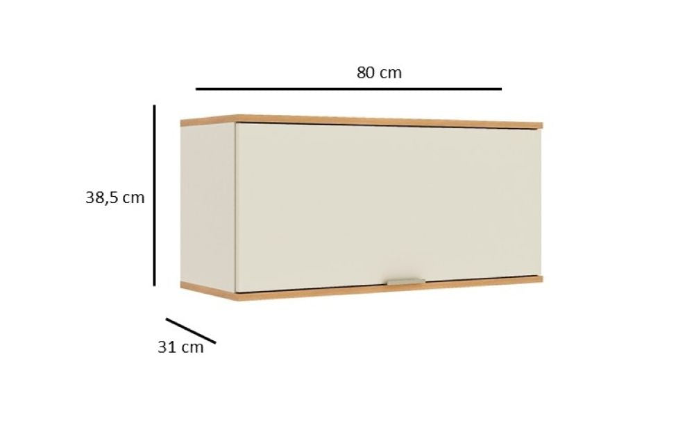 Mueble de Cocina Castaña 4 Módulos Arena - Canela