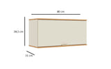 Módulo Aéreo Castaña 80 cm 1 Puerta