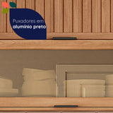 Módulo Aéreo Castaña 120 cm 1 Puerta Canela
