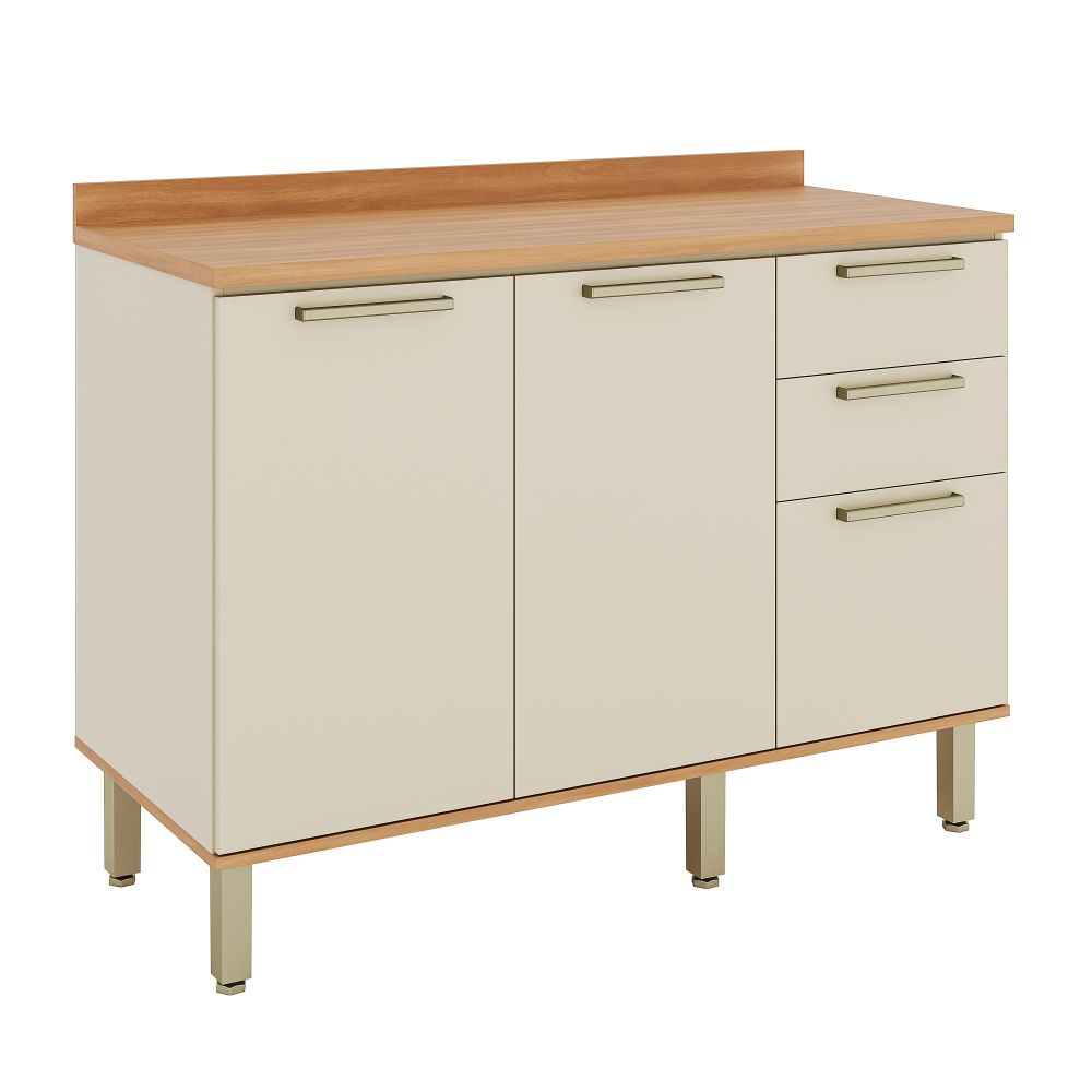 Mueble de Cocina Castaña 4 Módulos Arena - Canela