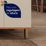 Estante de cocina Castaña 8 Puertas + 3 Cajones