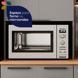 Despensero de Cocina 4 Puertas Castaña