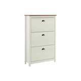 Zapatero Posadas 3 Puertas Blanco-Roble