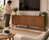 Rack Cantos 4 Puertas 180cm Piñón