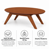 Mesa de centro Fronteiras Piñón