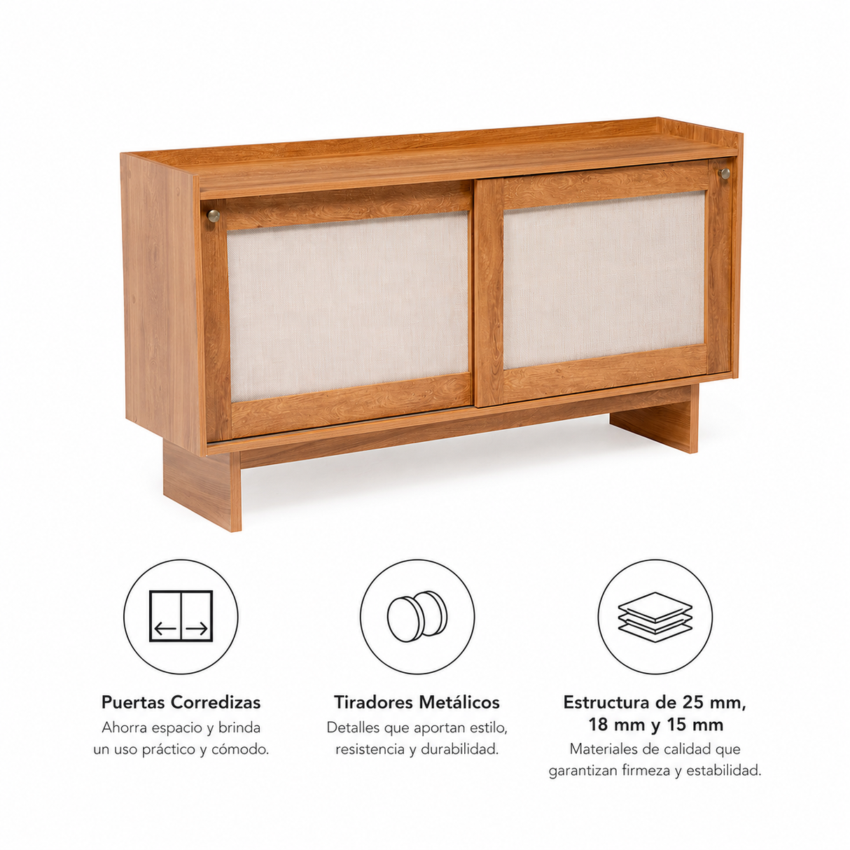 Buffet Chapada 2 Puertas Canela