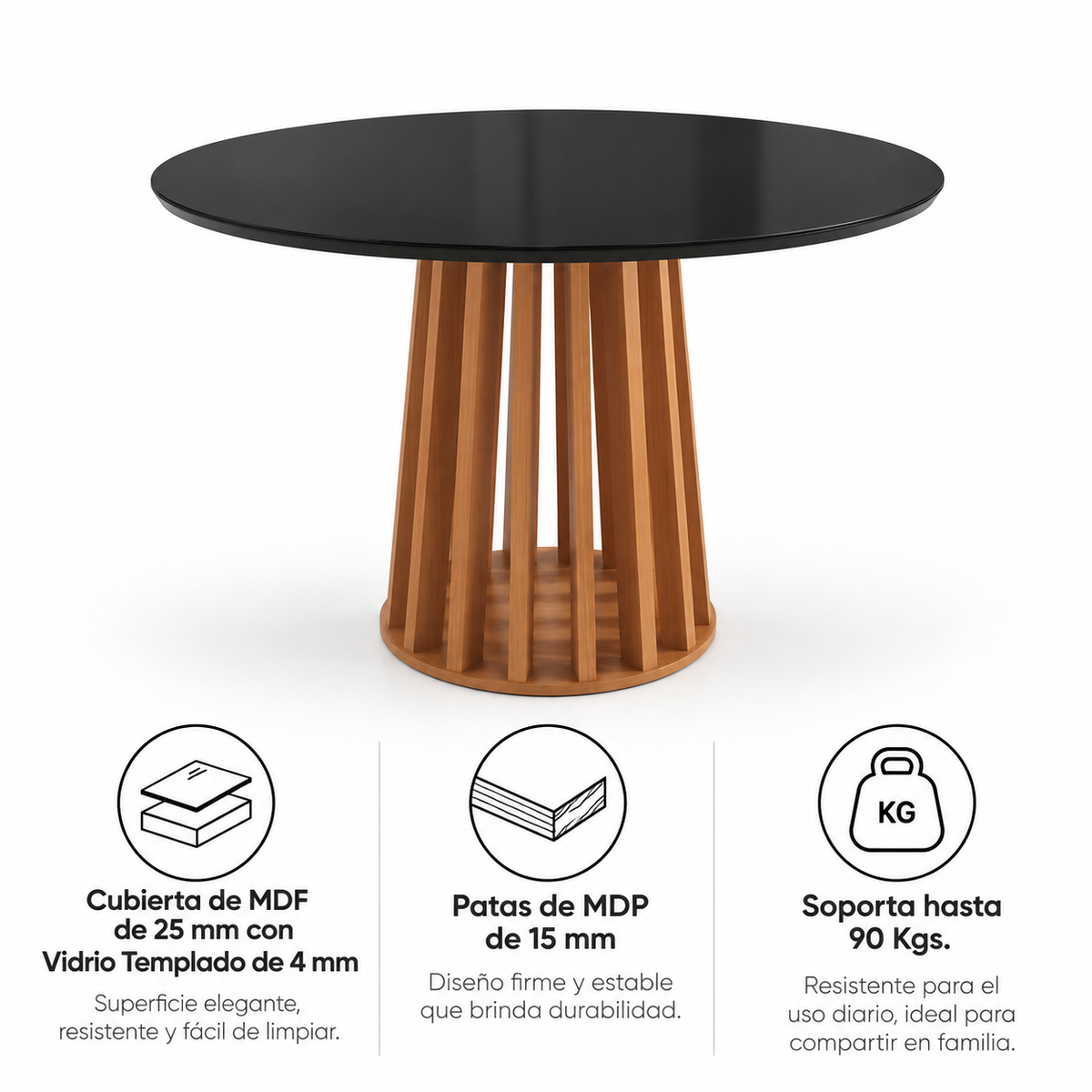 Mesa de Comedor 4 Personas York