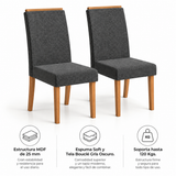 Pack de Sillas Verona Gris (2 Unidades)