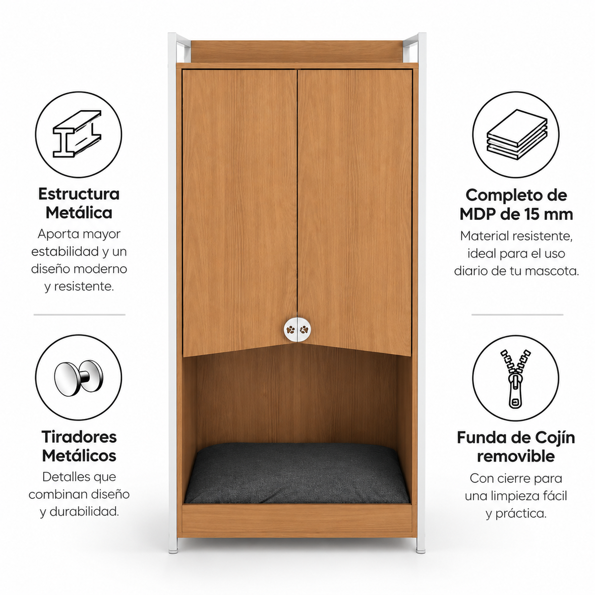 Estante con Cama para Mascota