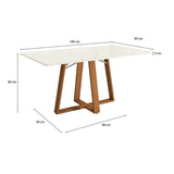 Mesa de Comedor Florencia 6 Personas