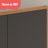 Despensero de Cocina 3 Puertas Macadamia
