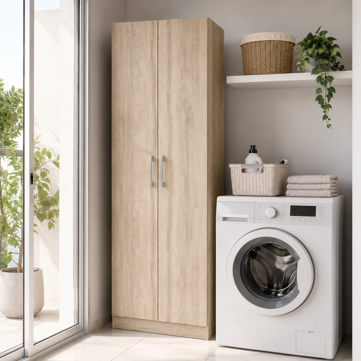 Clóset Ferri 2 Puertas Noce