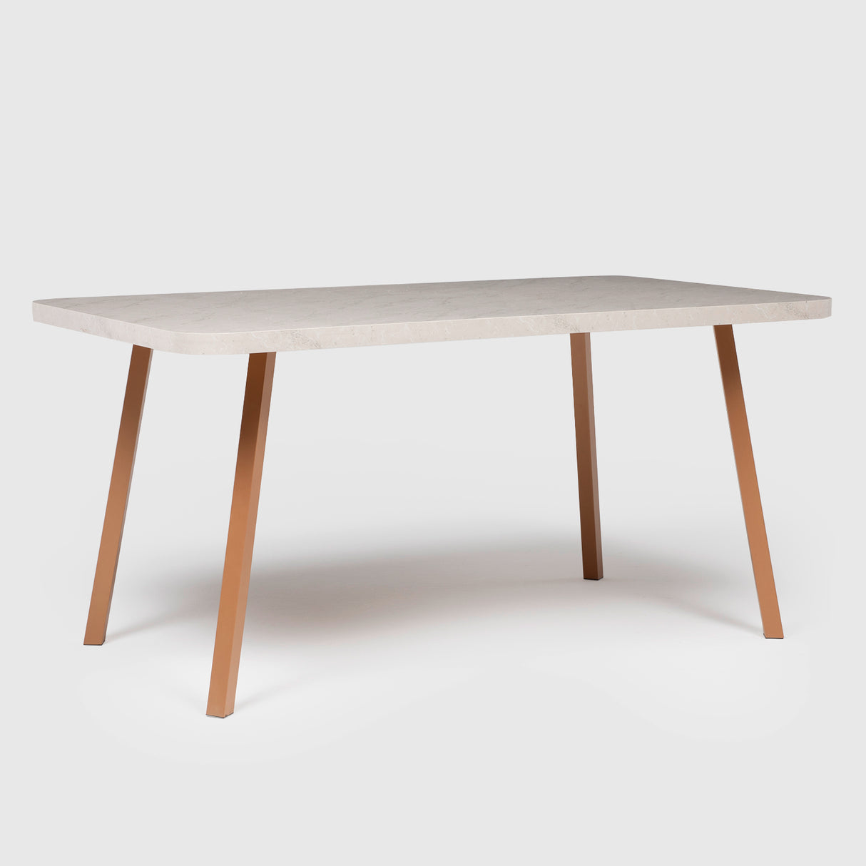 Mesa de Comedor Cubierta tipo Mármol 6 Personas Palmas