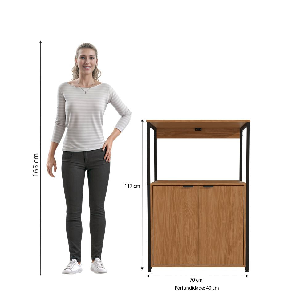 Mueble Organizador Multifuncional 2 Puertas