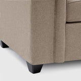Sofá Antonia 3 Cuerpos + 2 Pouf