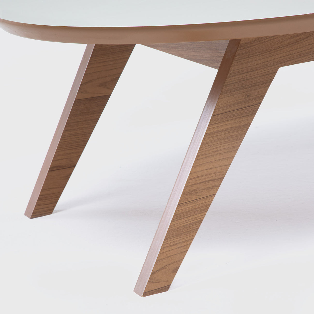 Mesa de centro Fronteiras Blanco-Canela