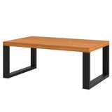 Mesa de Centro Yulton Simple Canela-Negro