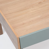 Mesa de Centro Barcelona 1C Verde - Roble