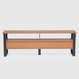 Rack Queule 2 Cajones Canela-Negro (TV 75")