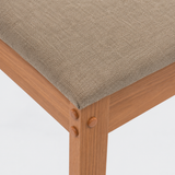 Comedor Lotus 4 Personas Canela-Beige