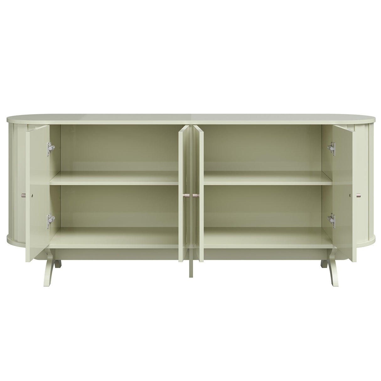 Rack Blumenau 4 Puertas 180cm Blanco
