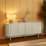 Rack Blumenau 4 Puertas 180cm Blanco