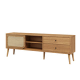 Rack Vitória 1P + 2C 180cm Canela