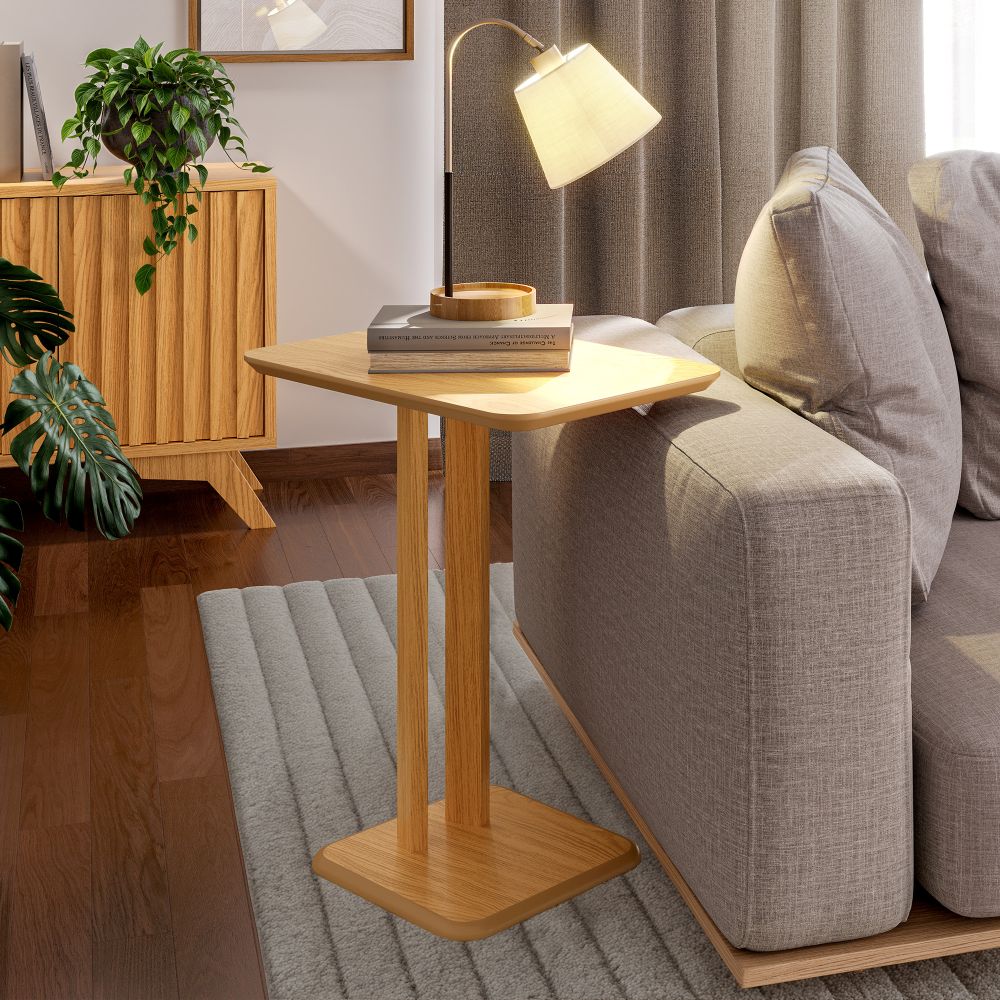 Mesa Lateral Rectangular 60cm Canela